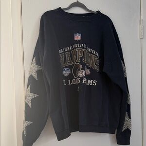 LF Navy Blue Champions Crewneck Sweater